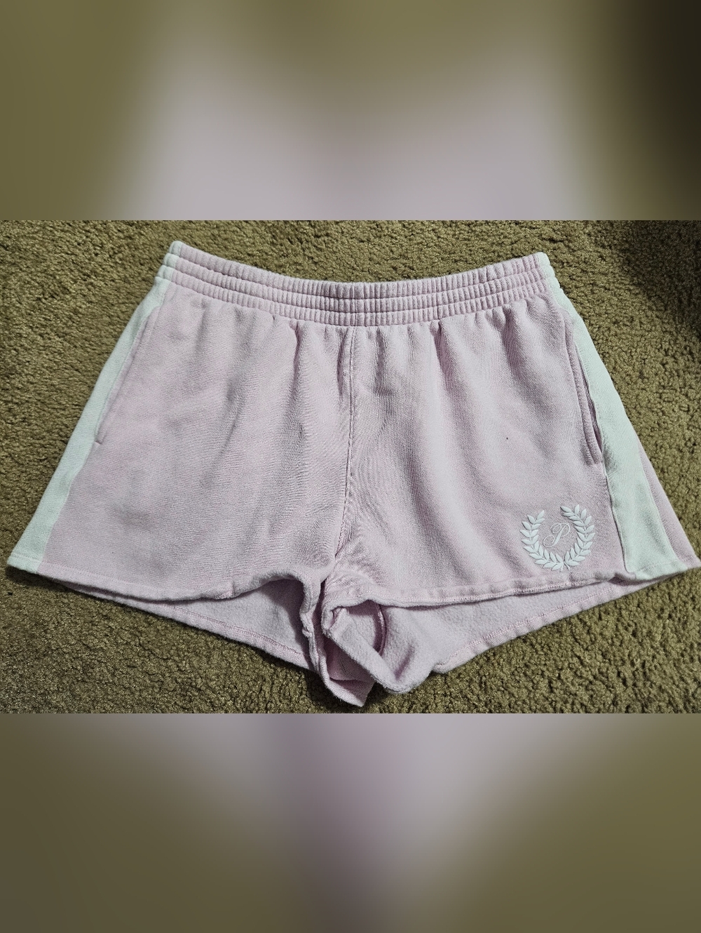 PINK Victoria's Secret Large Logo Activewear Shorts